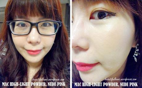 Review: MAC Philip Treacy High-Light Powder Poudre Lumiere MAC High-light powder nude pink (6)