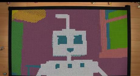 Watch: Amazing Stop-Motion Animation Made from 1296 Mini Rubik’s Cubes rubix-animation