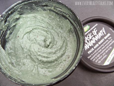Lush Self-Preserving Magnaminty Face and Body Mask