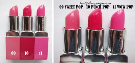 Clinique pop lip color primer pinks