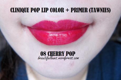 Clinique Pop Lip Color Primer  08 cherry pop