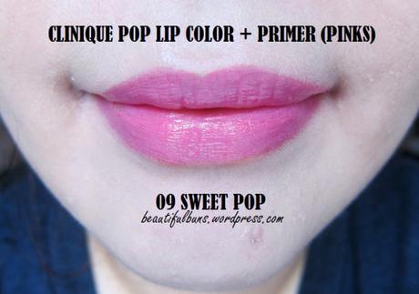 Clinique Pop Lip Color Primer 09 sweet pop