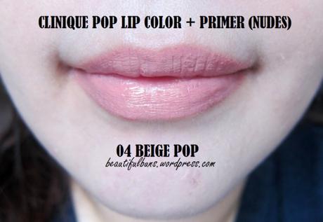 Clinique Pop Lip Color Primer 04 beige pop