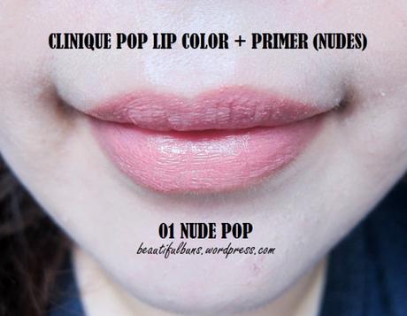 Clinique Pop Lip Color Primer 01 nude pop