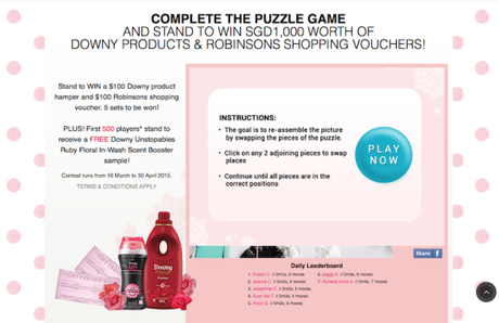 Adv: Channelling my inner Kpop goddess with Downy Unstopables Downy Clozette game page 1