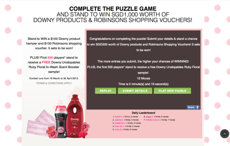 Adv: Channelling my inner Kpop goddess with Downy Unstopables Downy Clozette game completed