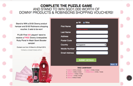 Adv: Channelling my inner Kpop goddess with Downy Unstopables Downy Clozette game details