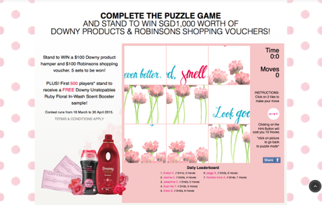 Adv: Channelling my inner Kpop goddess with Downy Unstopables Downy Clozette game 3