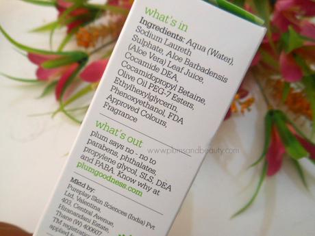 Plum Hello Aloe Skin Loving Face Wash Review Plum Hello Aloe Skin Loving Face Wash Review