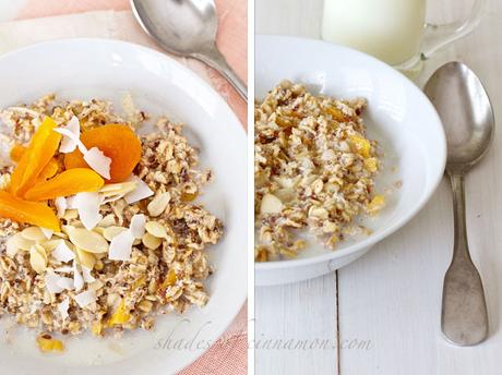 Healthy Overnight  Breakfast Bowls