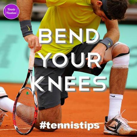 Simple Tennis Tip – Bend Your Knees