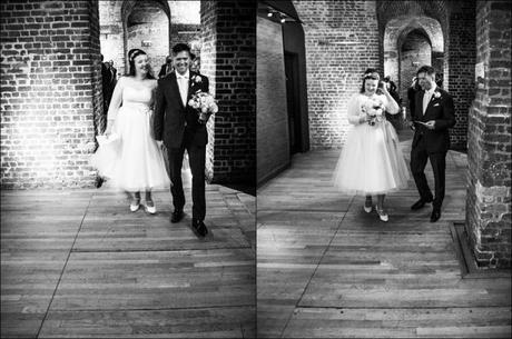 Married and walking together Married and walking together