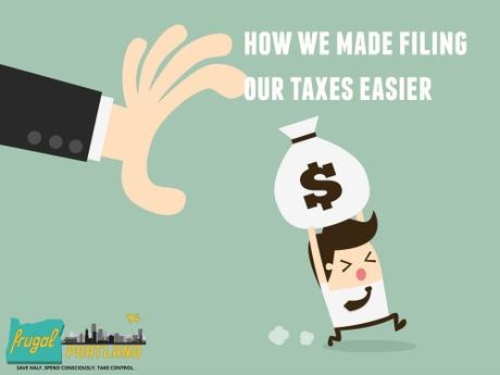 how we made filing our taxes easier Frugal Portland