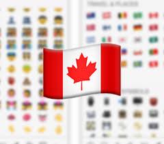 Image result for canadian flag emoji