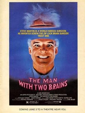#1,697. The Man with Two Brains  (1983)