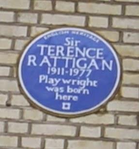 #London Plaque Tiddlywinks No.10: Terence Rattigan #London Plaque Tiddlywinks No.10: Terence Rattigan