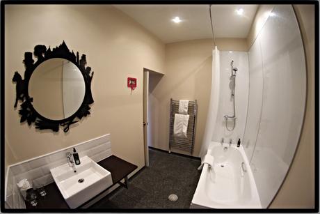 Hotel Review: Carmelite, Stirling Street, Aberdeen AB11 6JU bathroom carmelite hotel aberdeen scotland