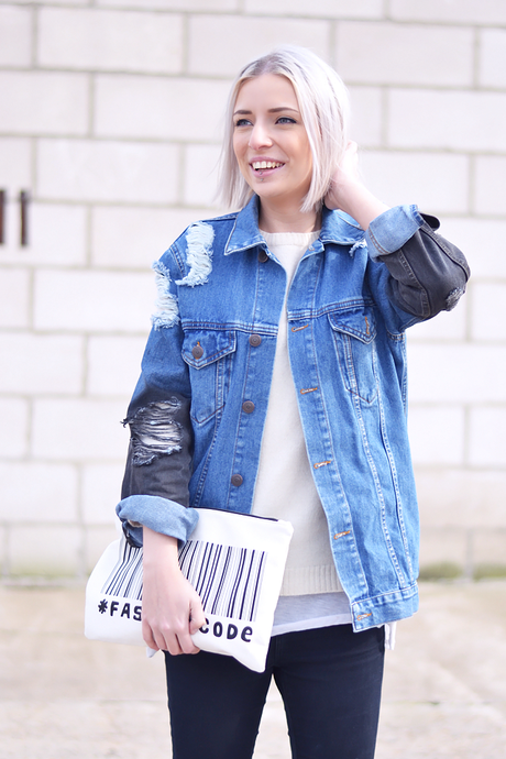 @turnitinsideout // A denim jacket Jeans jacket, asos, denim jacket, spring summer, trends 2015, fashioncode, zara