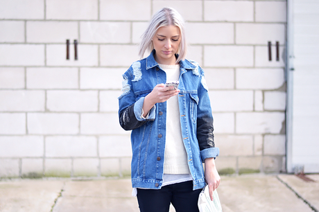 @turnitinsideout // A denim jacket Denim jeans jacket, spring, summer, trends, 2015, mode blogger, fashion blogger