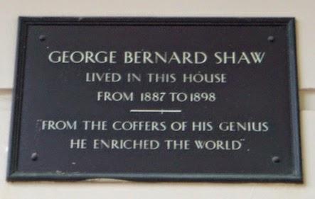 #London Plaque Tiddlywinks No.11: George Bernard Shaw #London Plaque Tiddlywinks No.11: George Bernard Shaw