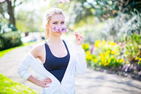 SPRING INTO FITNESS !!! Fitness On Toast Faya Blog Girl Healthy Spring Into Fitness No Jiggle Regents Park London Location Shoot Fashion OOTD-20