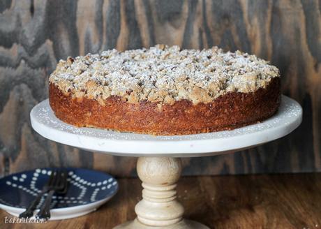Banana Crumb Cake (Dairy Free) This Banana Crumb Cake is a stepped up version of the best banana bread you've ever had! It's full of banana flavor, and the pecan crumb topping puts it over the top. It's also dairy free.