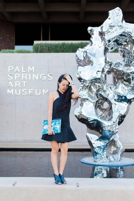parker black dress Travel Style Diary | Palm Springs LBD