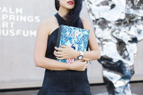 kenzo tiger clutch Travel Style Diary | Palm Springs LBD