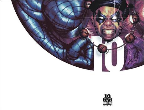  Oh, Killstrike #1 10 Years Variant Cover by Frazer Irving (full wraparound image shown)