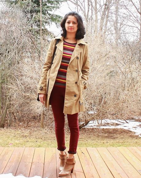 What I Wore: Trench coat