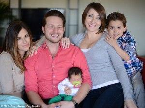 Meet the polyamorous Brit who lives with two women in the US, raising their children as ‘a throuple’ throuple