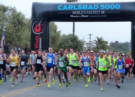 The 30th Carlsbad 5000 2015 Carlsbad 5000 Men's Master start