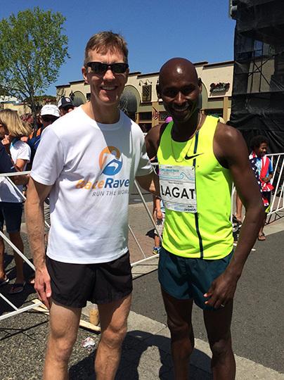 The 30th Carlsbad 5000 Mike Sohaskey & Bernard Lagat - 2015 Carlsbad 5000