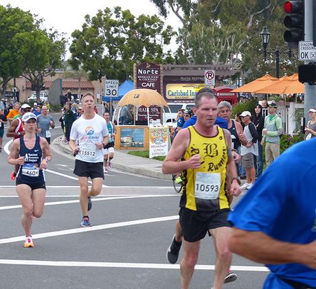 The 30th Carlsbad 5000 Mike Sohaskey at mile 2.1 of Carlsbad 5000