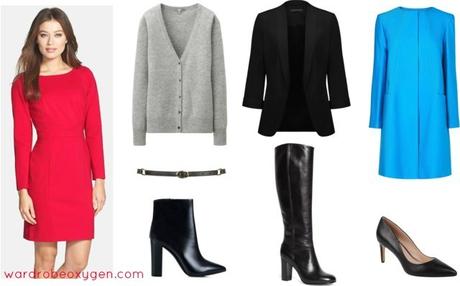Ask Allie: Styling A Red Sheath Dress for All Seasons Ask Allie: Styling A Red Sheath Dress for All Seasons