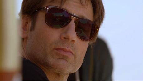 Californication – Hank Moody on a Plane (Season 5) Gotta be Persol, right?