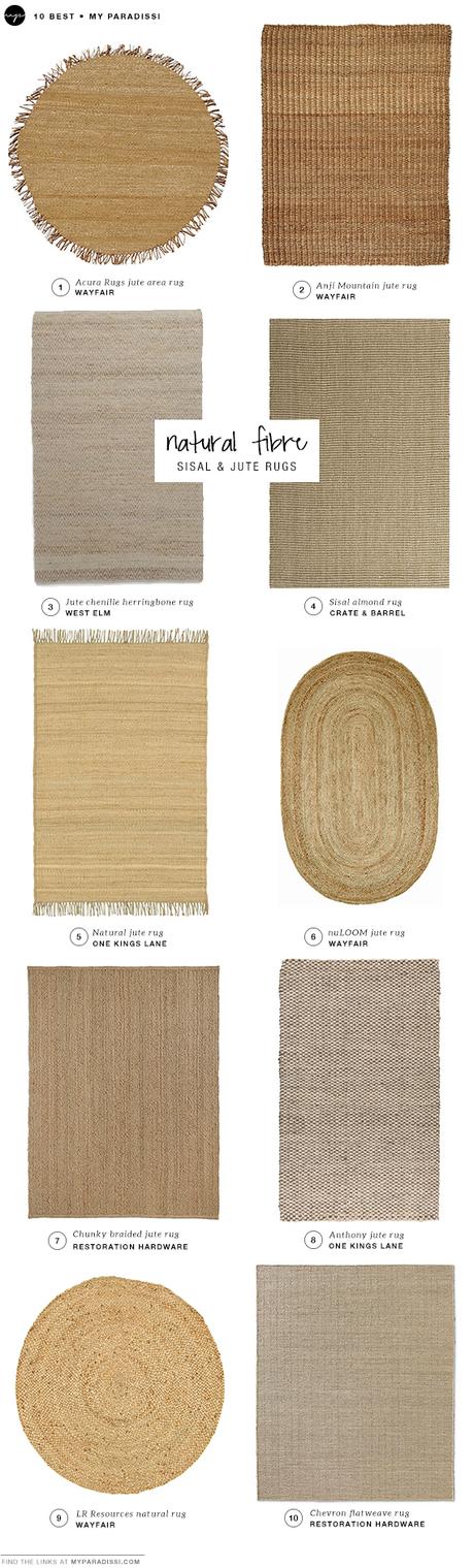DECOR TREND: Sisal and jute rugs DECOR TREND: Sisal and jute rugs shopping picks