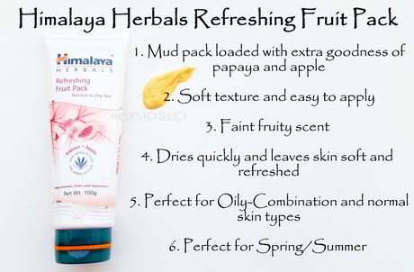 Himalaya Herbals Refreshing Fruit Pack Himalaya Herbals Refreshing Fruit Pack
