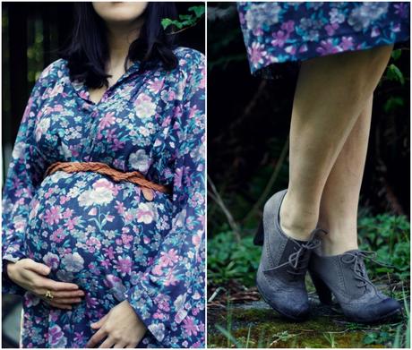 Boho Maternity Wear and a Thrift Haul | www.eccentricowl.com