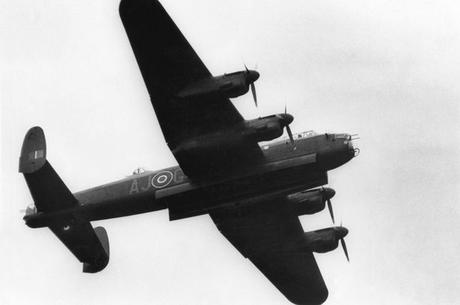 A-World-War-Two-RAF-Avro-Lancaster-bomber-aircraft