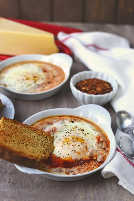 Baked Eggs Fra Diavolo Baked Eggs Fra Diavolo