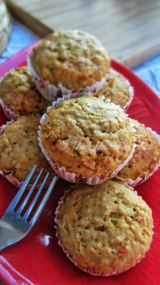 Carrot and Oat Muffins