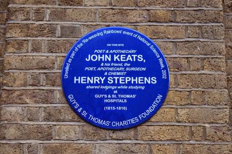 #London Plaque Tiddlywinks No.16: John Keats #London Plaque Tiddlywinks No.16: John Keats