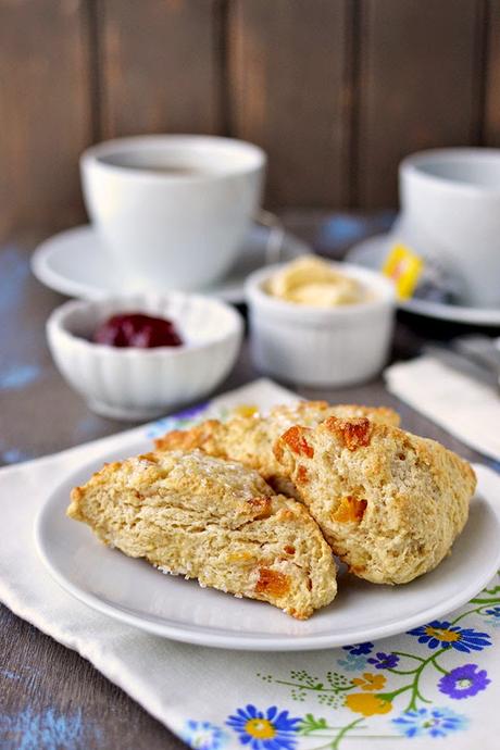 Apricot Creamcheese Scones Apricot Creamcheese Scones