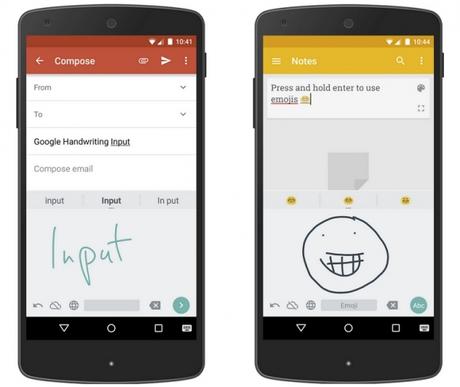 Google's Handwriting app