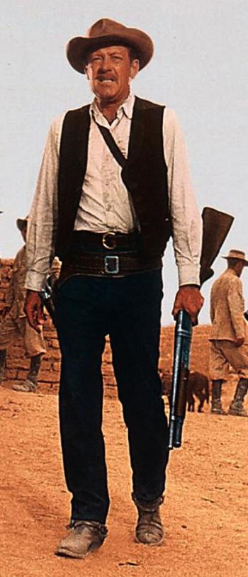William Holden in The Wild Bunch William Holden as Pike Bishop in The Wild Bunch (1969).