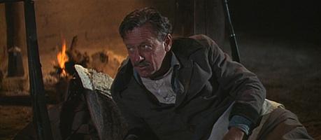 William Holden in The Wild Bunch One of Pike's many fireside chats with Dutch Engstrom.