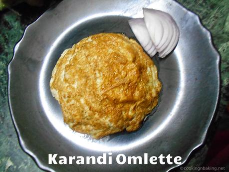 Karandi Omlette