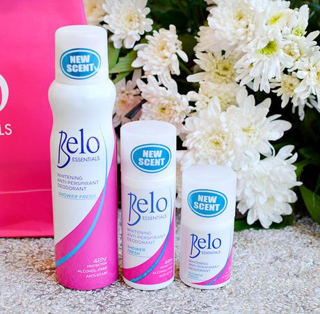 1 Belo Essentials Whitening Anti-perspirant and Deodorant - Original - Shower Fresh - Whitening Deodorant - Genzel Kisses