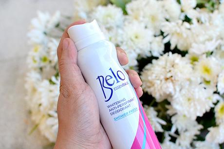 5 Belo Essentials Whitening Anti-perspirant and Deodorant - Original - Shower Fresh - Whitening Deodorant - Genzel Kisses